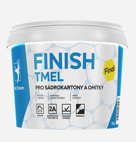 Tmel spárovací na sádrokarton DEN BRAVEN Finish 5kg